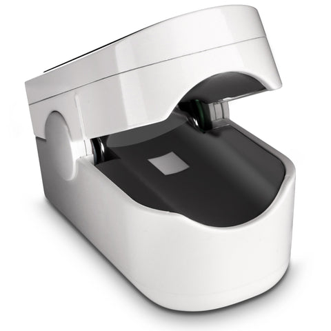 Innovo iP900BP-B Bluetooth Fingertip Pulse Oximeter, Blood Oxygen Monitor with Free App, Plethysmograph, and Perfusion Index (Snowy White)