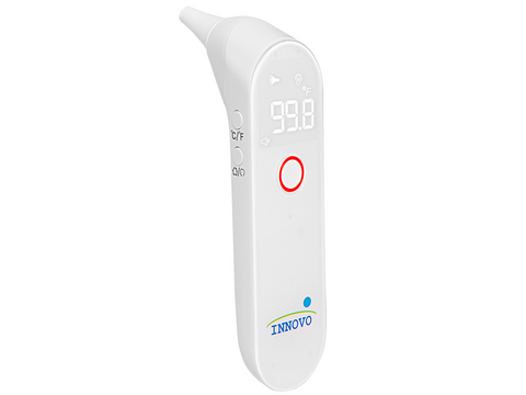 Features of Innovo Medical iE100A Digital Ear and Surface Thermometer